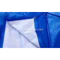 Blue White Waterproof PP PE tarpaulin